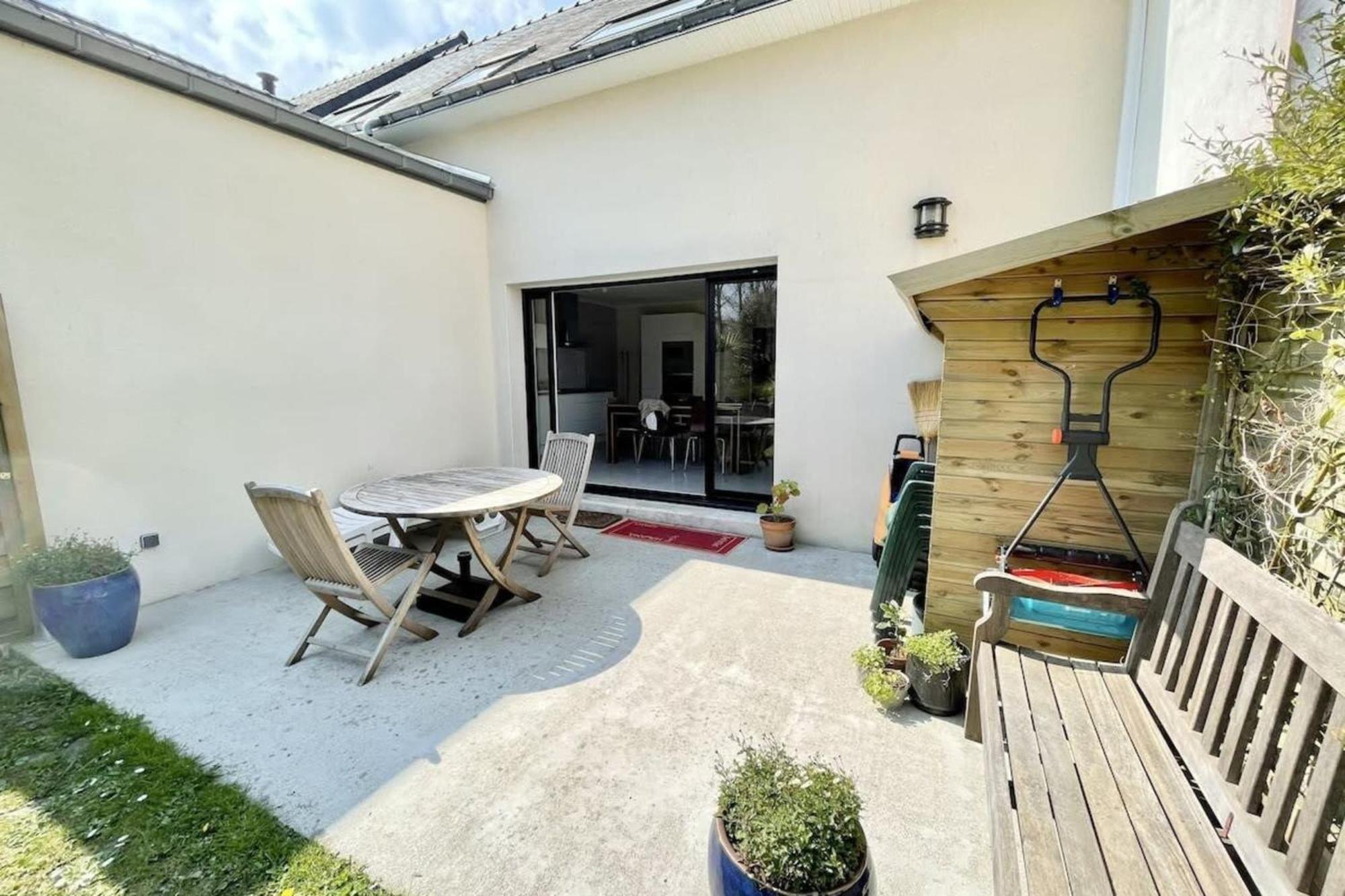 Jolie Maison Moderne A 200M Du Port De Lomener Ploemeur Dış mekan fotoğraf